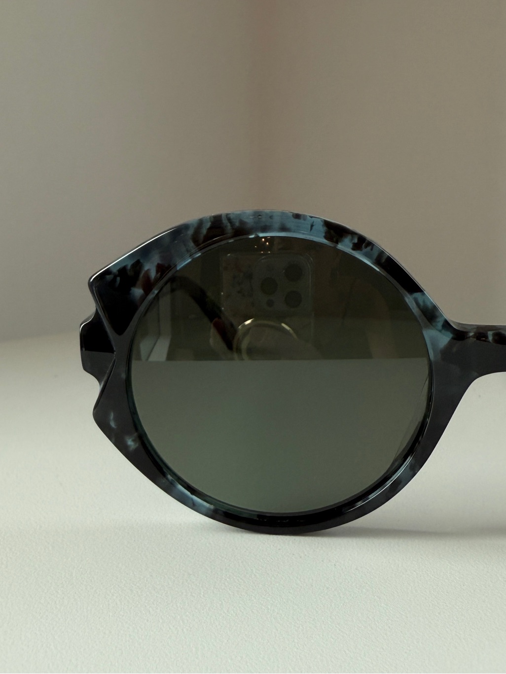 Oliver Goldsmith Handmade ‘Circle Line’ Sunglasses In Rain — image 5 of 8